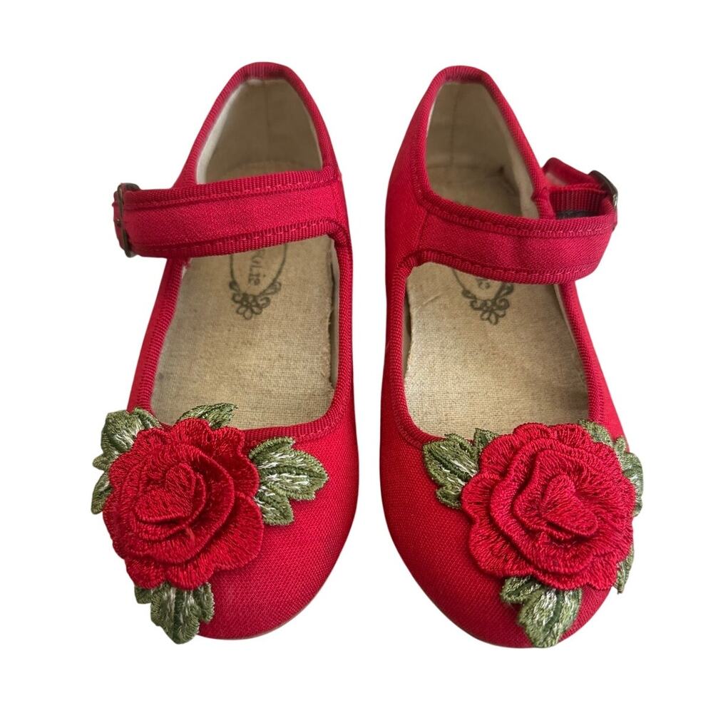 JOYFOLIE Lola Mary Jane Red Size T8